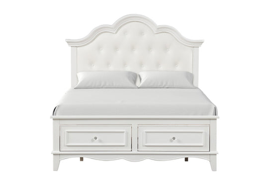 Furniture of America - Naucalpan Twin Storage Bed in White - FM7456WH-T-BED View 4