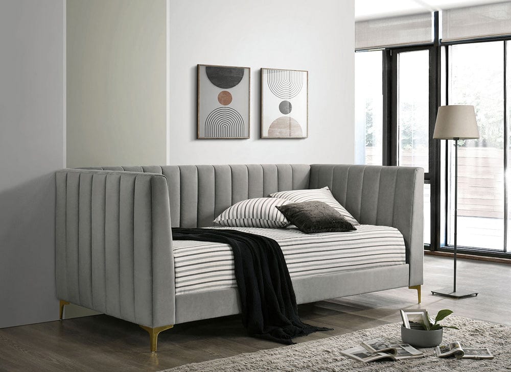 Furniture of America - Neoma Twin Daybed in Light Gray - CM1930LG-BED View 1