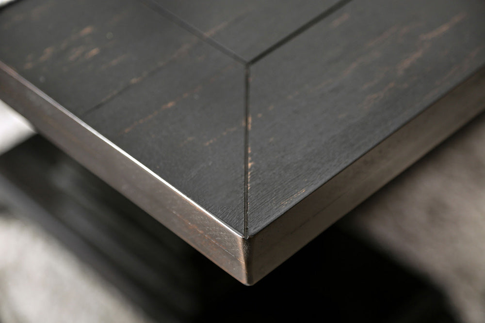 Furniture of America - Nerissa Dining Table in Antique Black - CM3840T-TABLE View 2