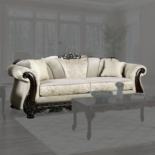 Furniture of America - Newdale Sofa in Ivory - SM6425-SF View 1