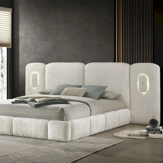 Furniture of America - Newhaven - E.King Bed - FM72024IV-EK-BED view 1