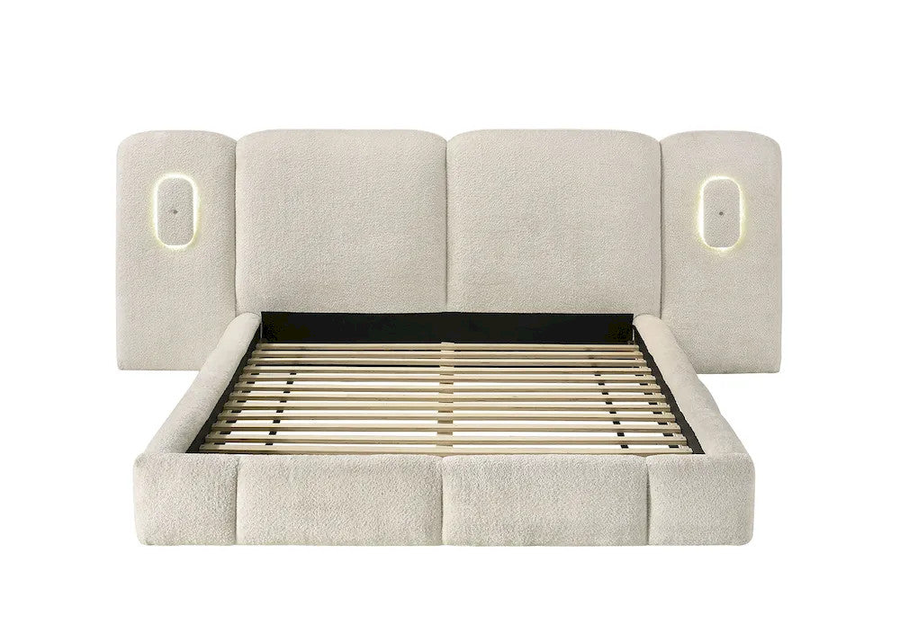 Furniture of America - Newhaven - E.King Bed - FM72024IV-EK-BED view 3