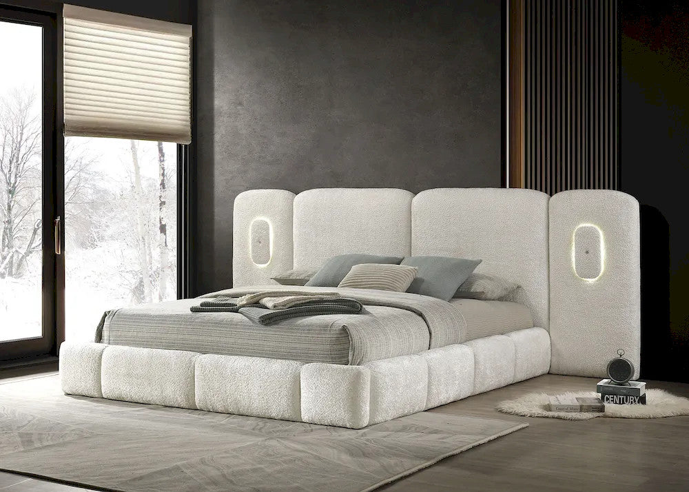 Furniture of America - Newhaven - Queen Bed - FM72024IV-Q-BED view 7