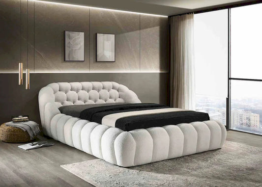 Furniture of America - Newquay - E.King Bed, White - FM7260WH-EK-BED view 1