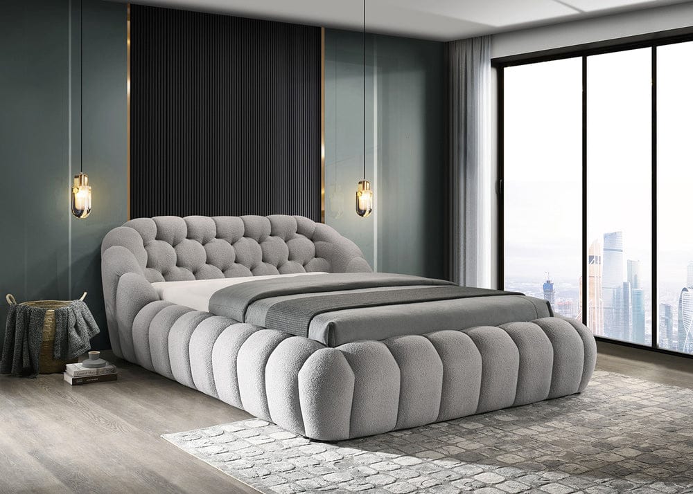 Furniture of America - Newquay Queen Bed in Gray - FM7260GY-Q-BED View 1