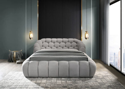 Furniture of America - Newquay Queen Bed in Gray - FM7260GY-Q-BED View 3