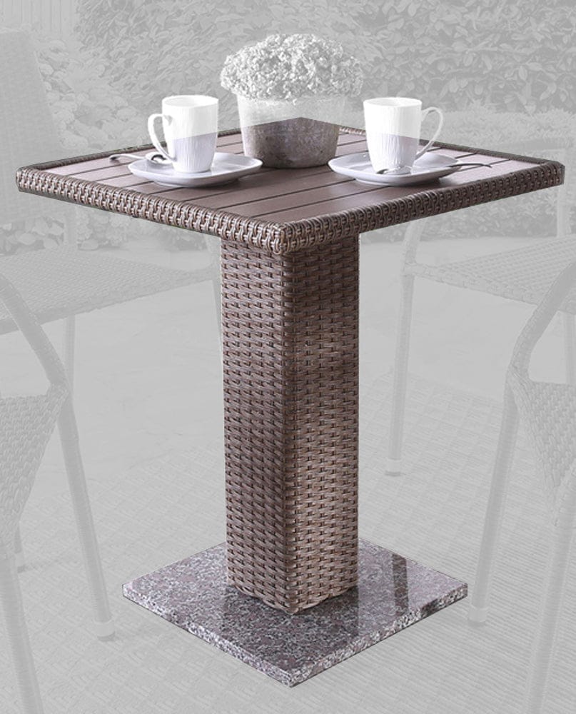 Furniture of America - Niambi Square Table in Natural - FM80004NT-T-TABLE View 1