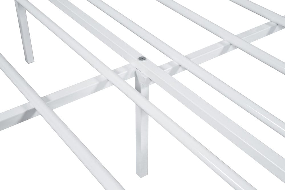 Furniture of America - Nicoli Full Metal Bed in White - FM7900WH-F View 4
