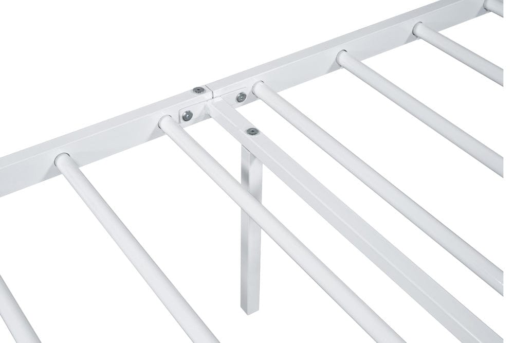 Furniture of America - Nicoli Full Metal Bed in White - FM7900WH-F View 5