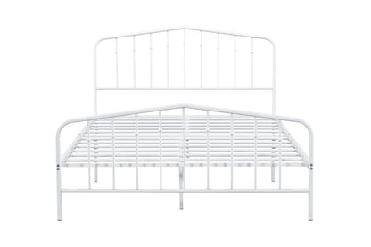 Furniture of America - Nicoli Full Metal Bed in White - FM7900WH-F View 6