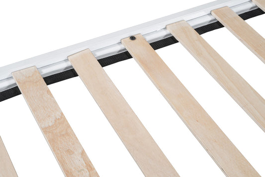 Furniture of America - Nicoli Queen Metal Bed w/ Storage in White - FM7901WH-Q View 2