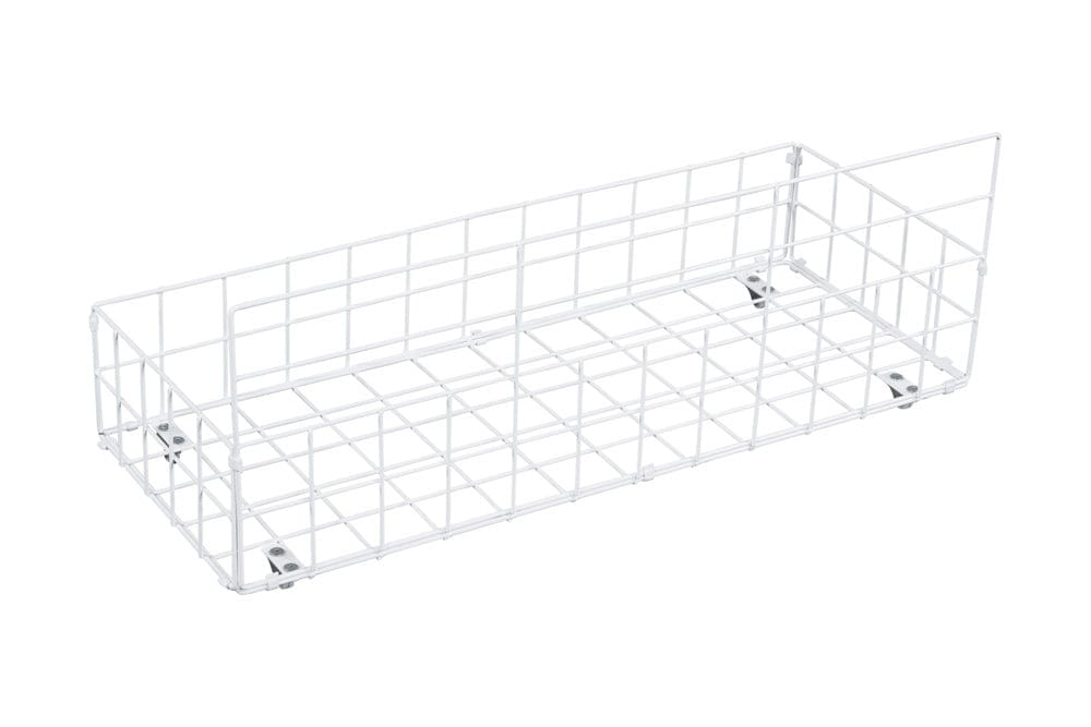 Furniture of America - Nicoli Queen Metal Bed w/ Storage in White - FM7901WH-Q View 6