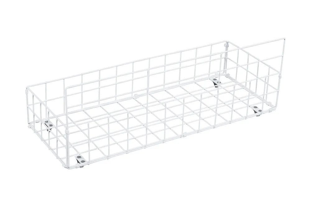 Furniture of America - Nicoli - Queen Metal Bed w/ Storage,+Mattress White - FM7901WH-Q+M view 6