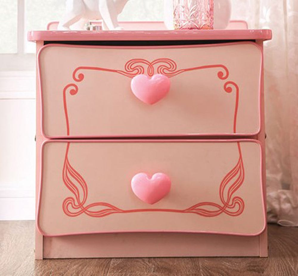 Furniture of America - Nightstand - Assembled Nightstand in Pink - CM7631N View 1