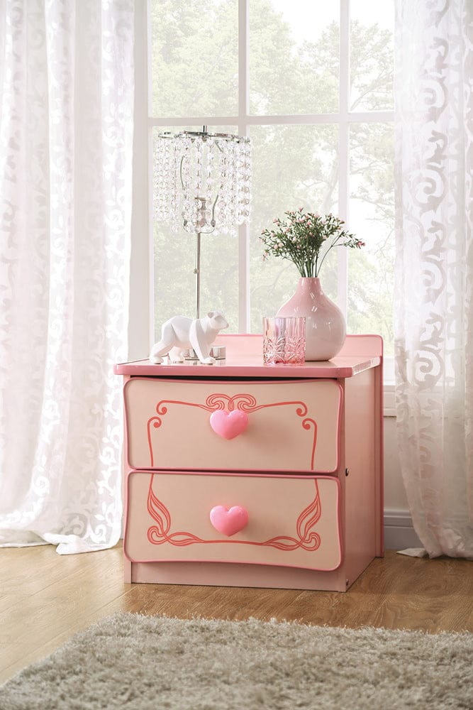 Furniture of America - Nightstand - Assembled Nightstand in Pink - CM7631N View 5