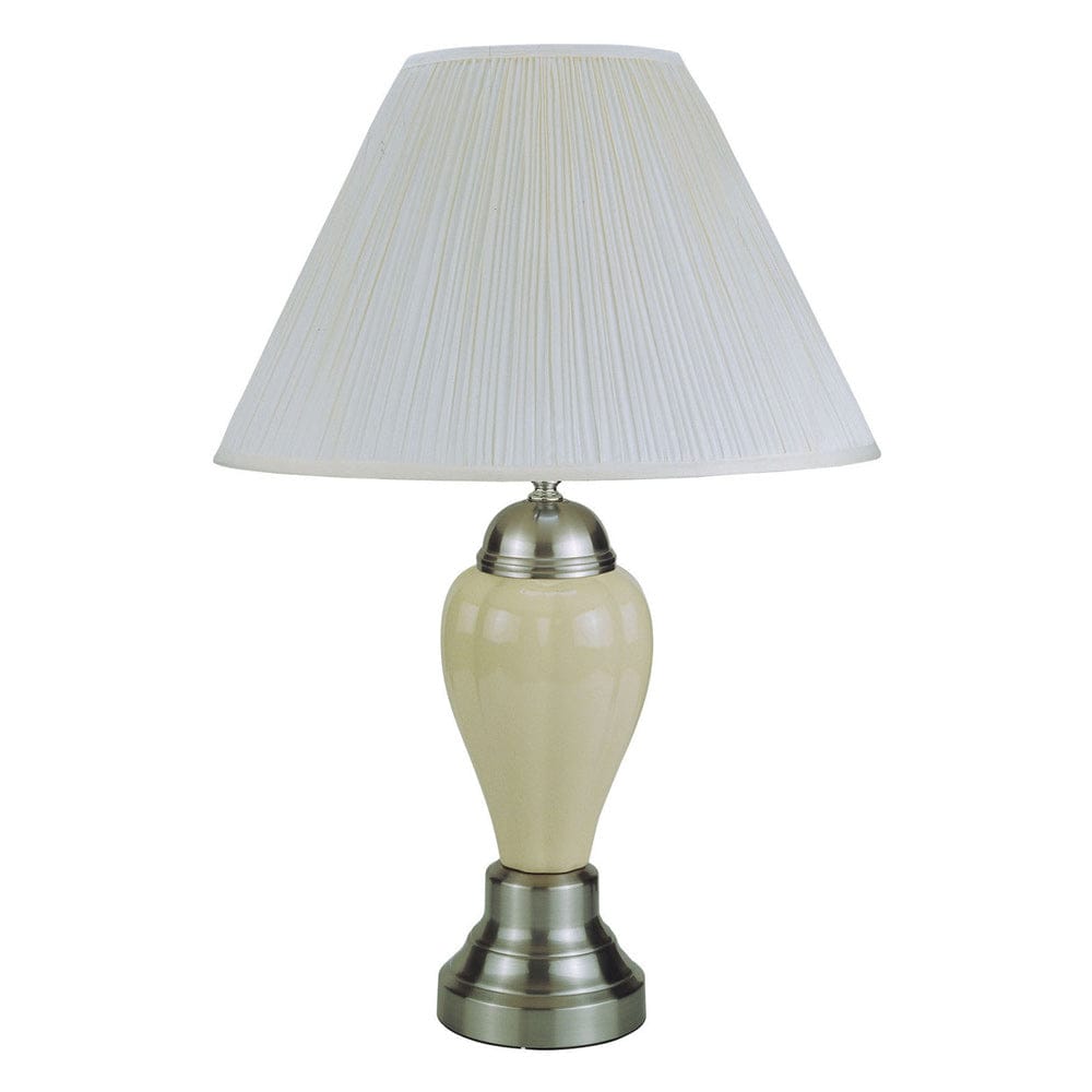 Furniture of America - Niki Table Lamp in Ivory - L76117IV-6PK View 1