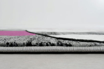 Furniture of America - Niksar 5' X 7' Area Rug in Gray/Purple - RG5224 View 2
