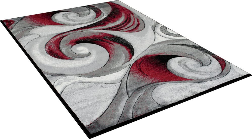 Furniture of America - Niksar 5' X 7' Area Rug in Red - RG5222 View 2
