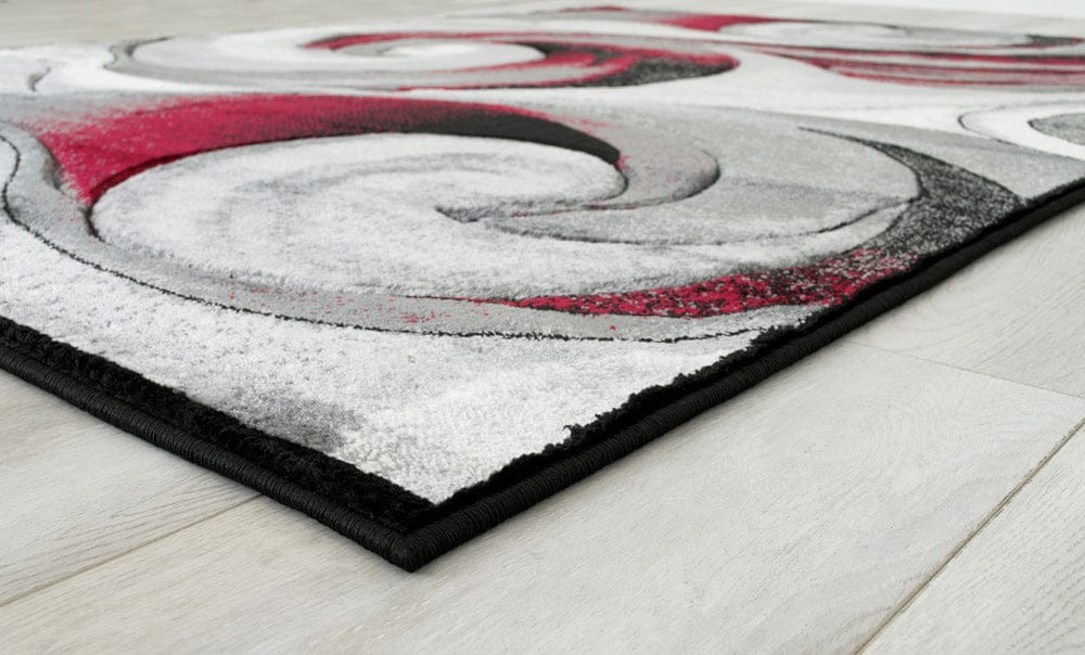 Furniture of America - Niksar 5' X 7' Area Rug in Red - RG5222 View 5