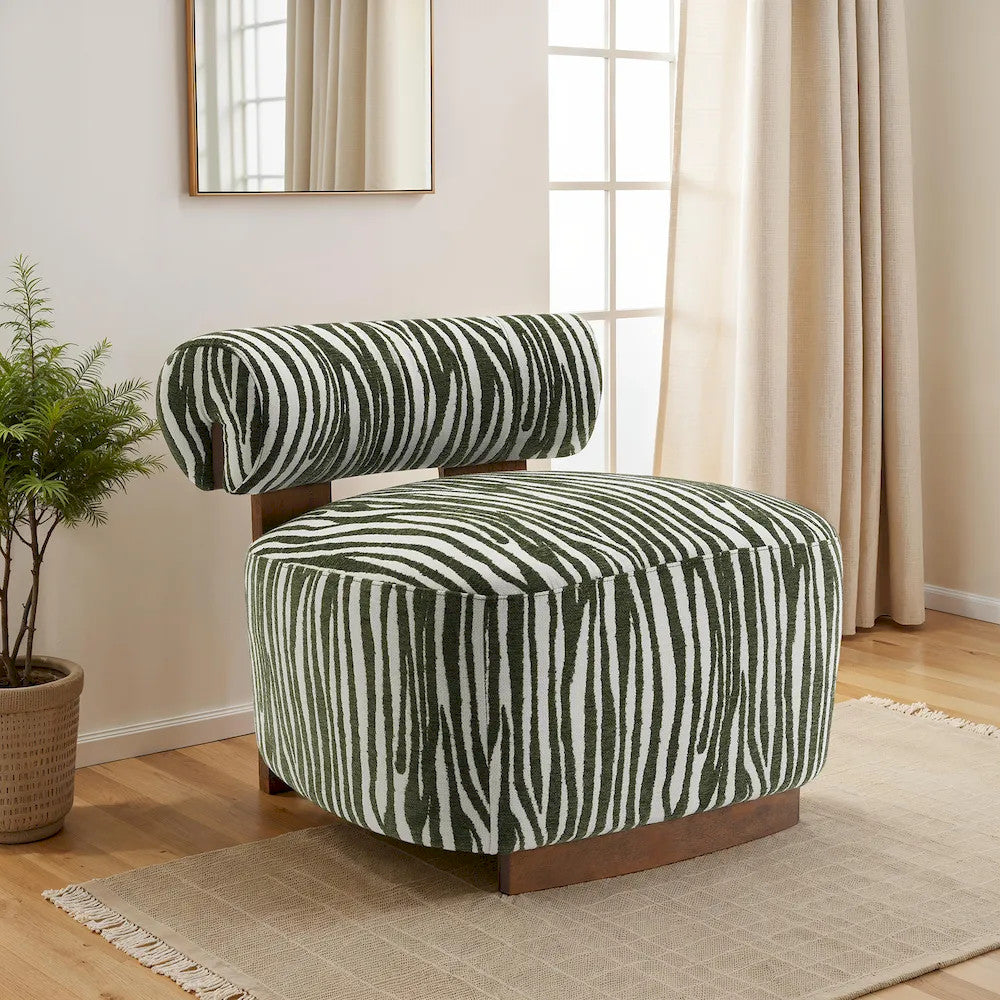 Furniture of America - Niobe - Accent Chair, Green - FM-AC6007GR view 2