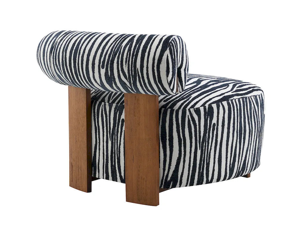 Furniture of America - Niobe - Accent Chair, Midnight Blue - FM-AC6007BL view 6