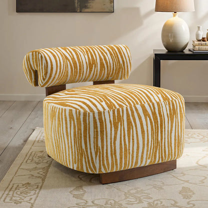 Furniture of America - Niobe - Accent Chair, Yellow - FM-AC6007YL view 1