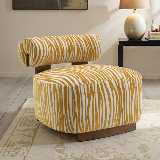 Furniture of America - Niobe - Accent Chair, Yellow - FM-AC6007YL view 1