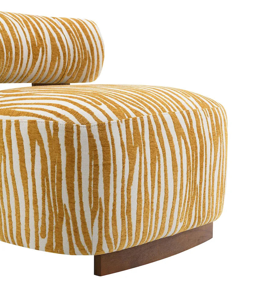 Furniture of America - Niobe - Accent Chair, Yellow - FM-AC6007YL view 6