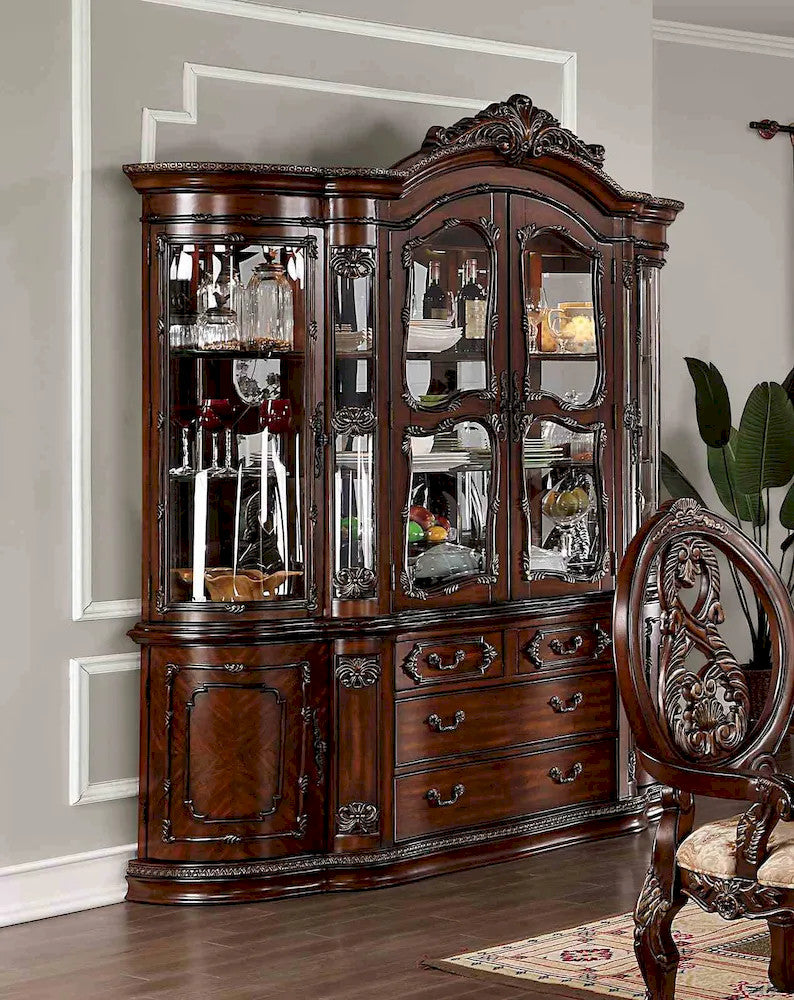 Furniture of America - Normandy - Hutch & Buffet - CM3145HB-SET view 1