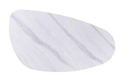 Furniture of America - Northam Dining Table in White/Matte Gold - FM37005WH-T-TABLE View 3