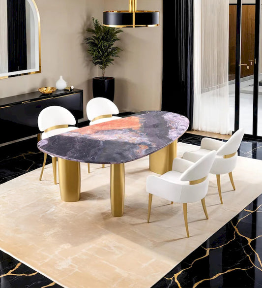 Furniture of America - Northwich - 5 Pc. Dining Table Set - FM37006GY-T-5PC view 1