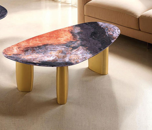 Furniture of America - Northwich Coffee Table in Black/Gray/Matte Gold - FM47006GY-C-TABLE View 1