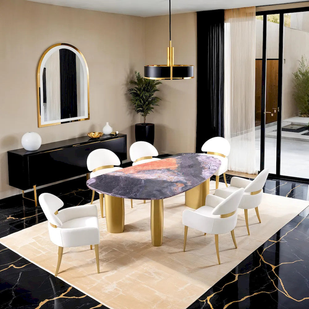 Furniture of America - Northwich - Dining Table - FM37006GY-T-TABLE view 2