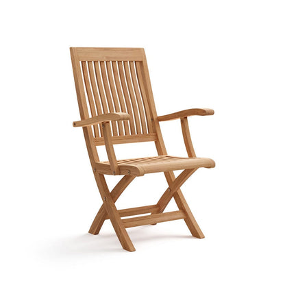 Furniture of America - Nusa Folding Arm Chair in Natural - GM-2037 View 1