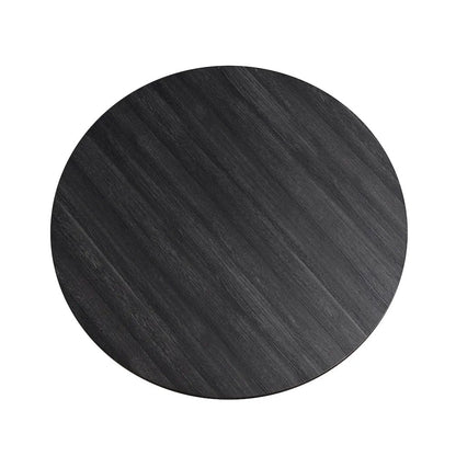 Furniture of America - Oberto - 4 Pc. Round Dining Table Set - Dark Gray - SL3406DG-RT-5PC view 3