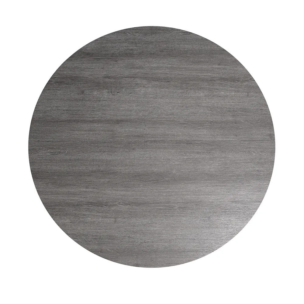 Furniture of America - Oberto - Round Dining Table, Gray - SL3406GY-RT view 4