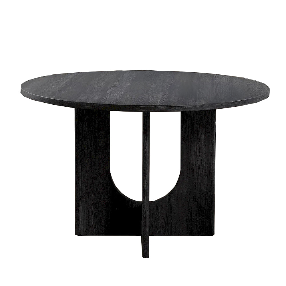 Furniture of America - Oberto - Round Dining Table - SL3406DG-RT view 1