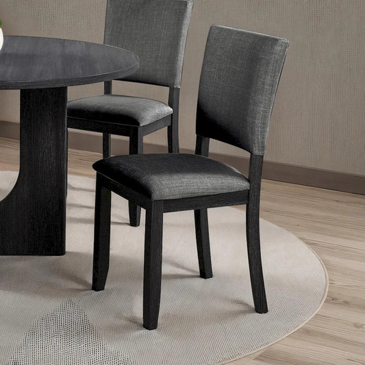 Furniture of America - Oberto - Side Chair (Set of 4), Dark Gray - SL3406DG-SC-4PK view 1