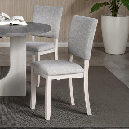 Furniture of America - Oberto - Side Chair (Set of 4), Gray - SL3406GY-SC-4PK view 1