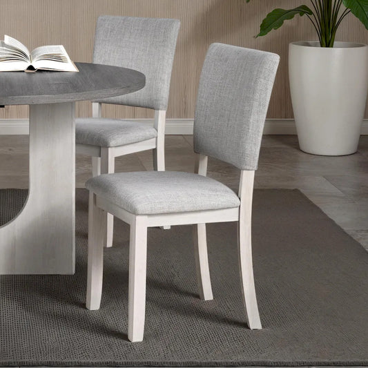 Furniture of America - Oberto - Side Chair (Set of 4), Gray - SL3406GY-SC-4PK view 1
