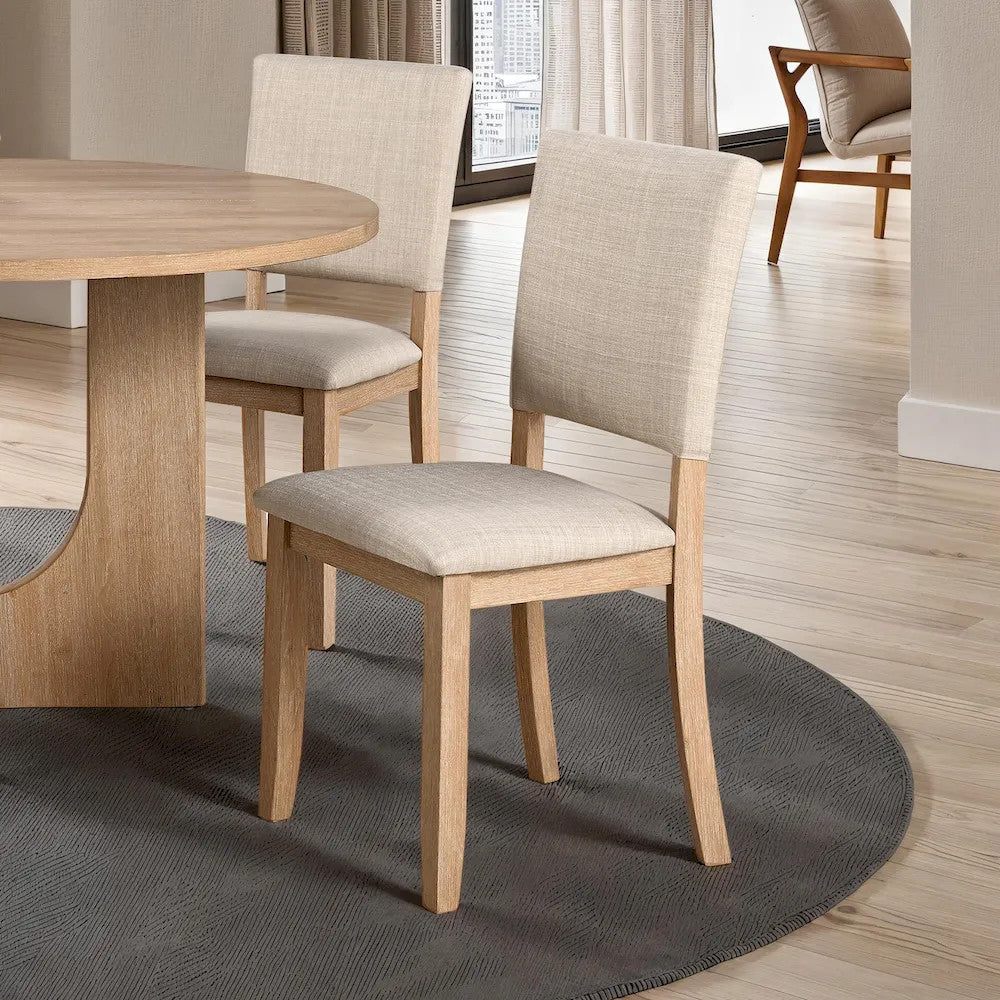 Furniture of America - Oberto - Side Chair (Set of 4), Natural - SL3406NT-SC-4PK view 1
