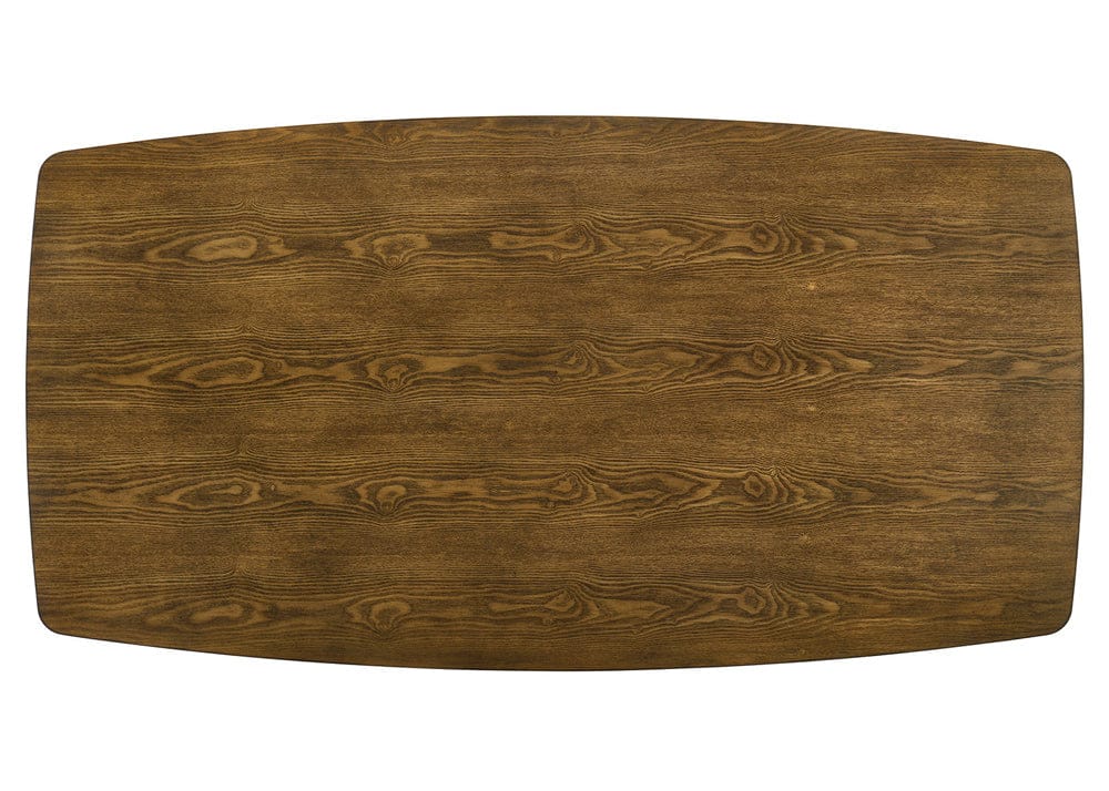 Furniture of America - Oberwil Dining Table in Antique Oak/Black/Gray - CM3548A-T View 4
