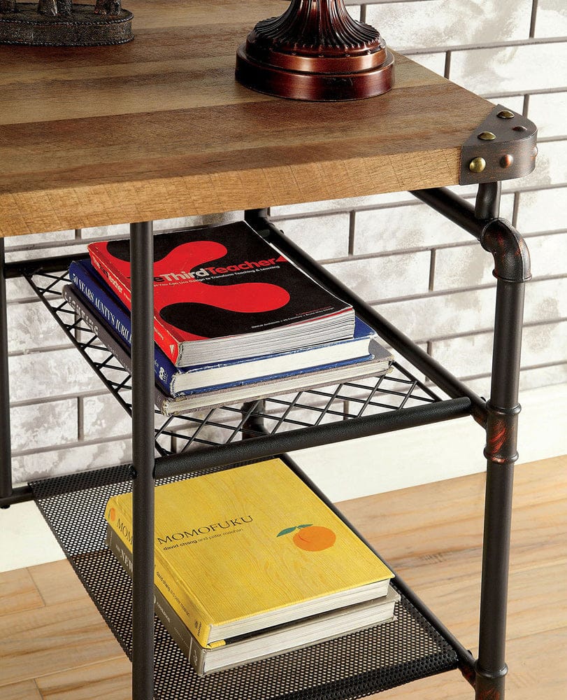 Furniture of America - Olga Desk in Antique Black - CM-DK6913 View 3
