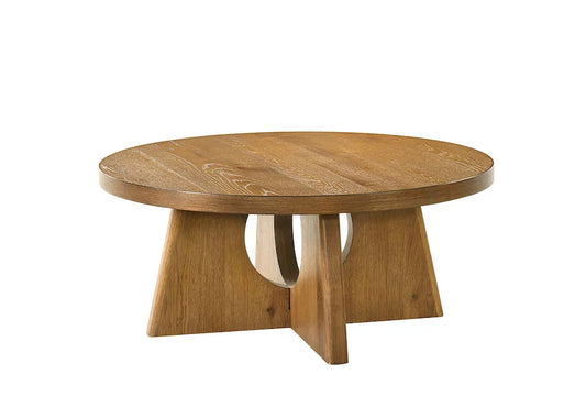 Furniture of America - Olgod - Round Coffee Table - Walnut - FM4223WN-CR view 1
