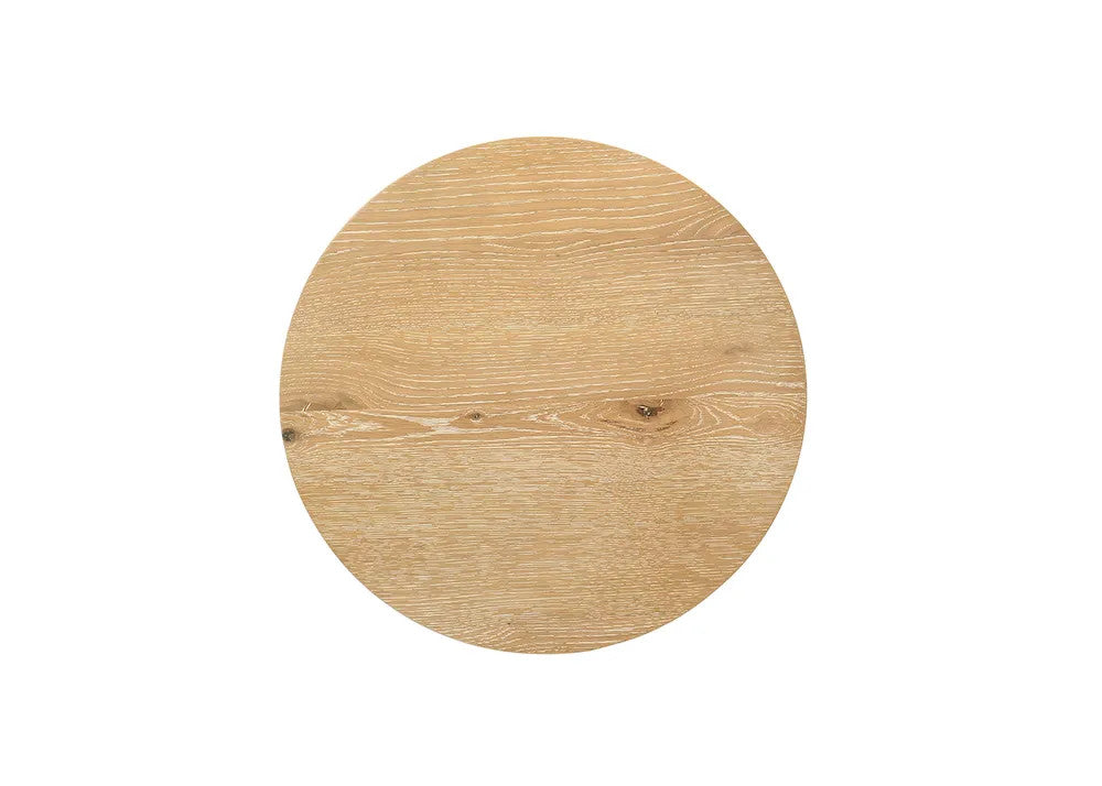 Furniture of America - Olgod - Round End Table - Oak - FM4223AK-E view 3
