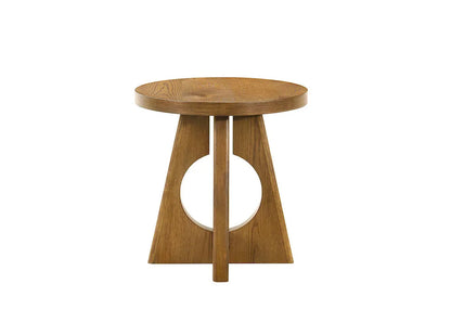 Furniture of America - Olgod - Round End Table - Walnut - FM4223WN-E view 2