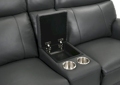Furniture of America - Oliverus - Power Sectional, Dark Gray - FM69009DG-SECT-PM view 7