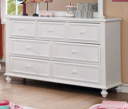 Furniture of America - Olivia Dresser in White - CM7155WH-D View 1