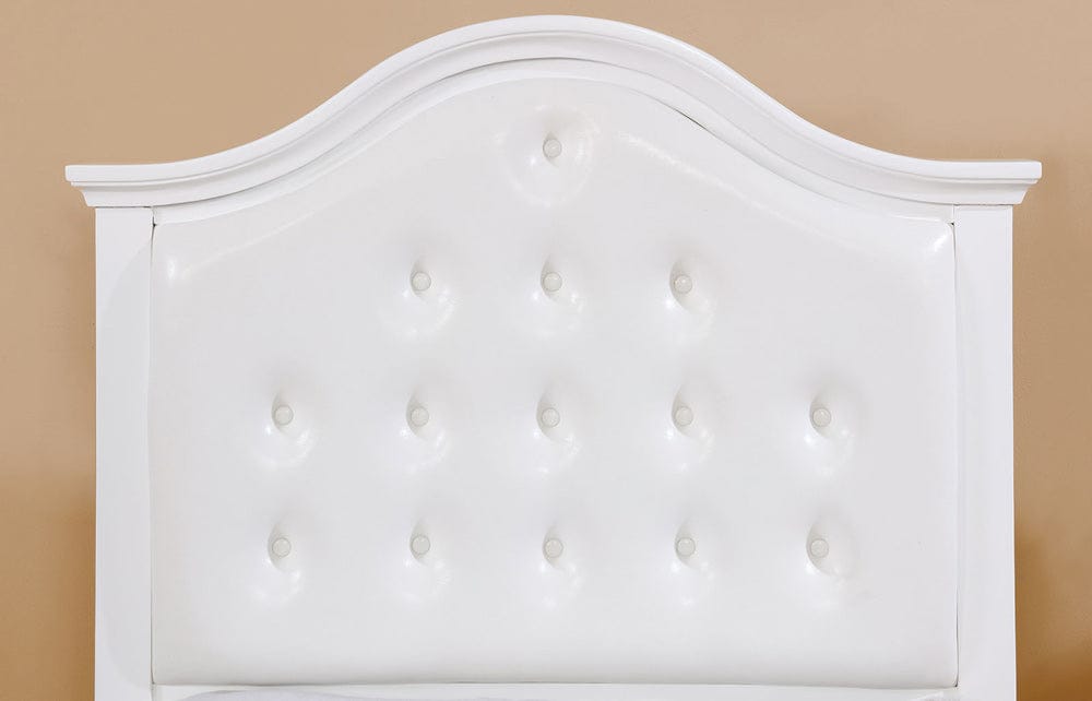 Furniture of America - Olivia Twin Bed in White - CM7155WH-T-BED View 2