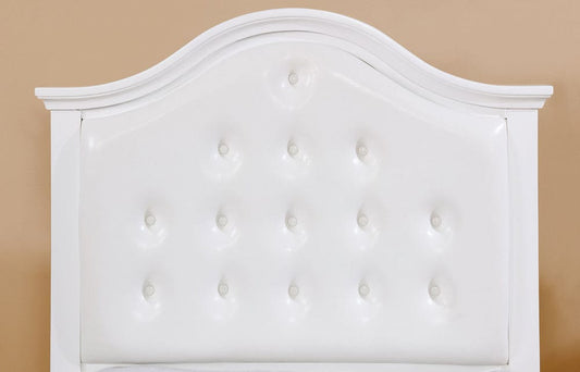 Furniture of America - Olivia Twin Bed in White - CM7155WH-T-BED View 2